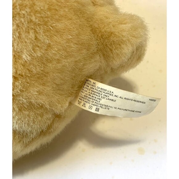 Mattel Pound Puppies 2004 H352 Plush Stuffed Dog Animal Toy 13 in Length Battery - Picture 3 of 6